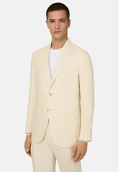 Herringbone Linen Suit
