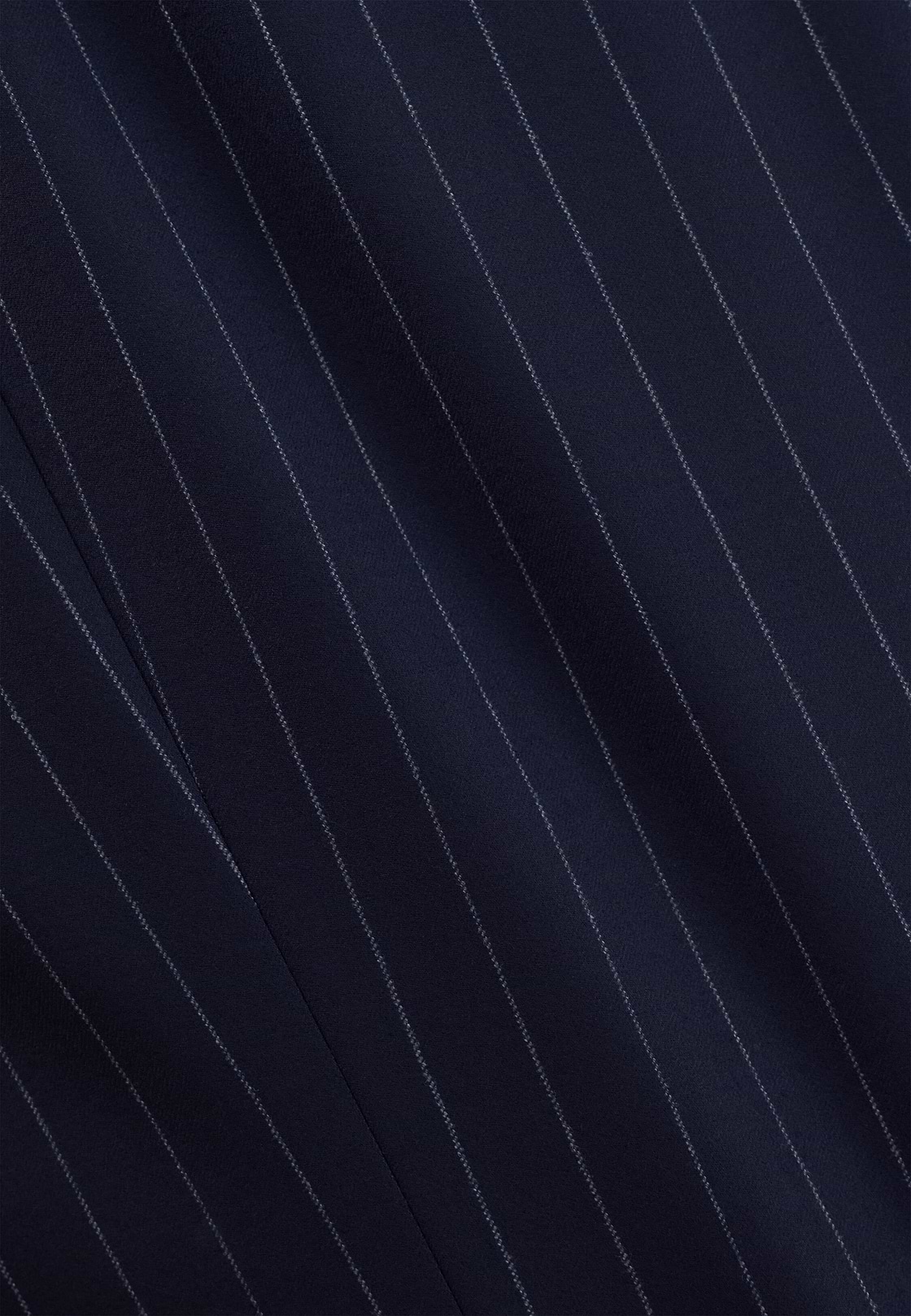 Suit Pinstripe Wool, Navy blue, hi-res, 6