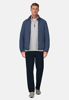 Technical Fabric Bomber Jacket