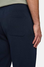 Pantalon en Molleton, bleu marine, hi-res