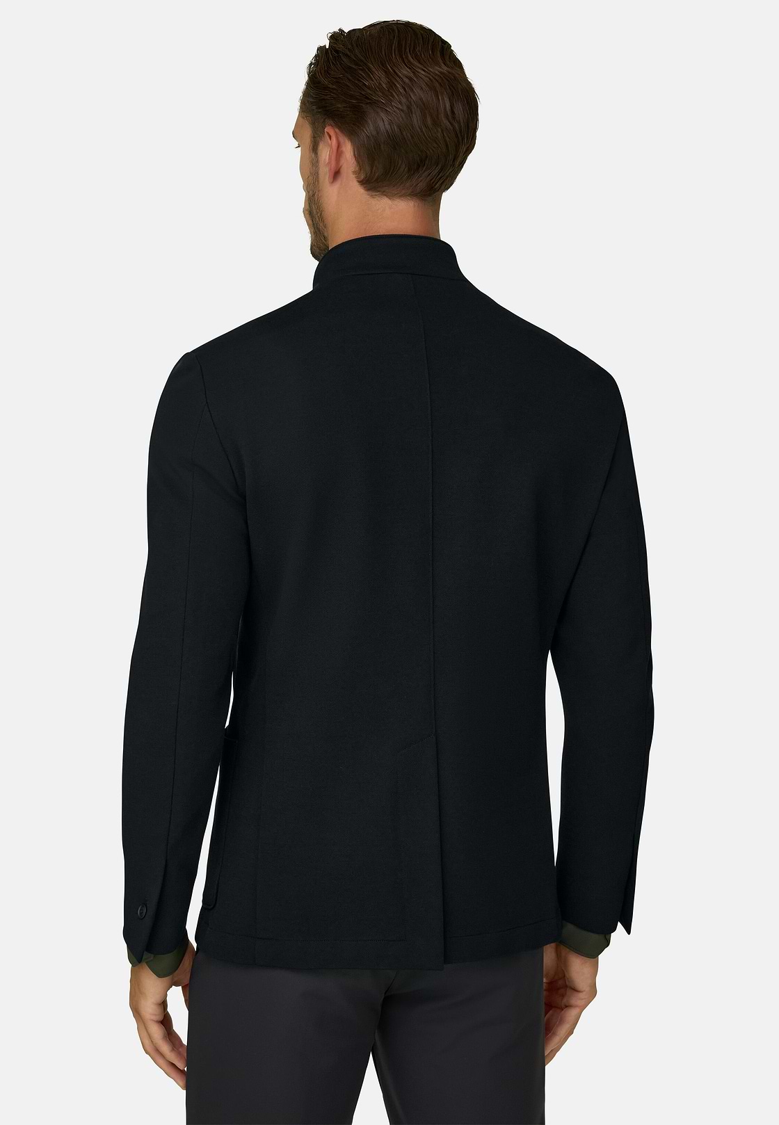 Blazer Diagonal Wool Blend B Tech, Black, hi-res, 4