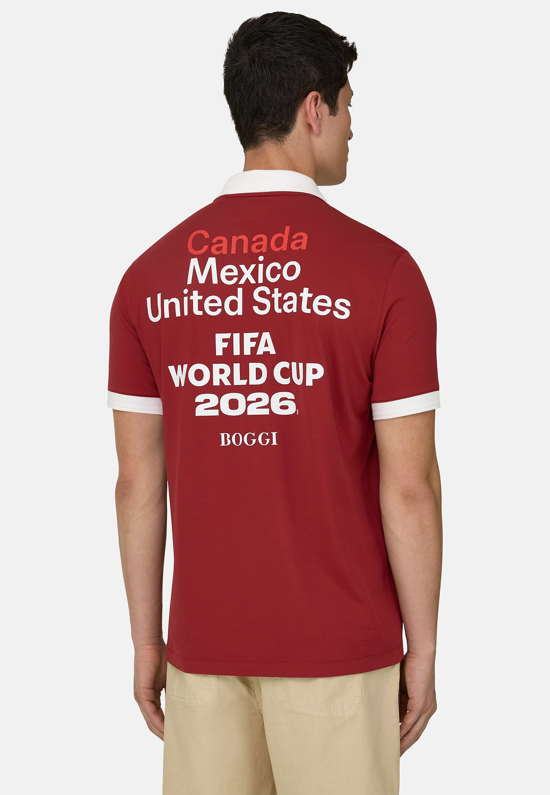 Men's FIFA World Cup 2026 Host Nations Polo In Cool Jade Piqué