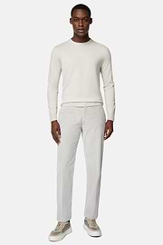 Pantalon En velours Extensible, Gris, hi-res