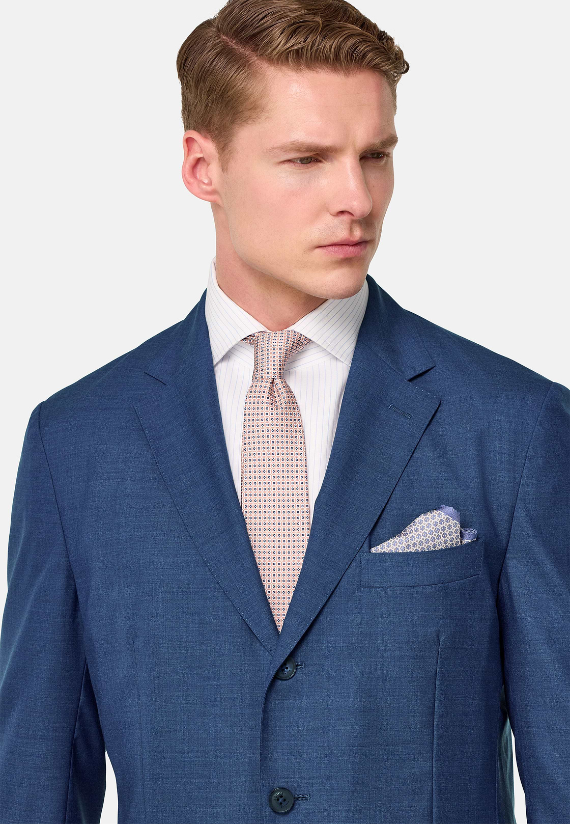 Pure Tropical Wool Suit, Indigo, hi-res, 4