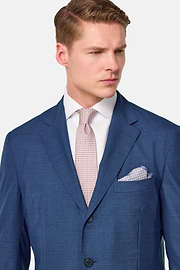 Pure Tropical Wool Suit, Indigo, thumb, 4