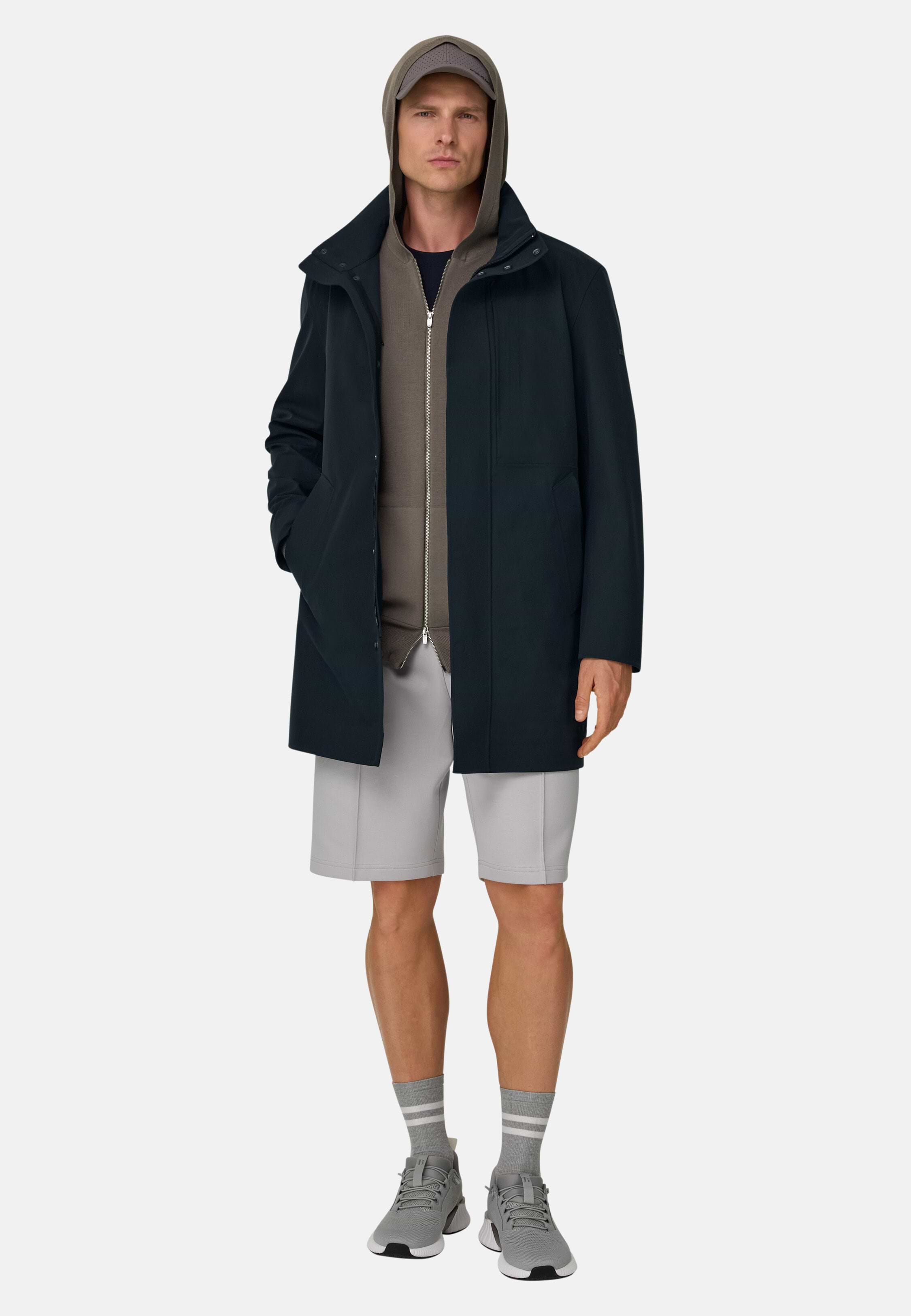 Men's B Tech Technical Fabric Car Coat | Boggi Milano