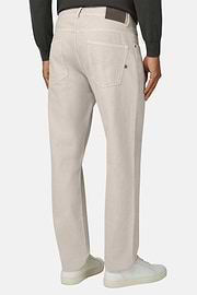 Jeans aus Stretchgewebe Denim, Sand, thumb, 5