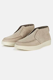 Bottines En Daim, Beige, hi-res