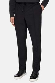 Pantalones Cargo De Nailon Indesmallable B Tech, Negro, hi-res