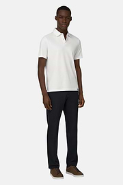 Polo En Interlock, Blanc, thumb, 1