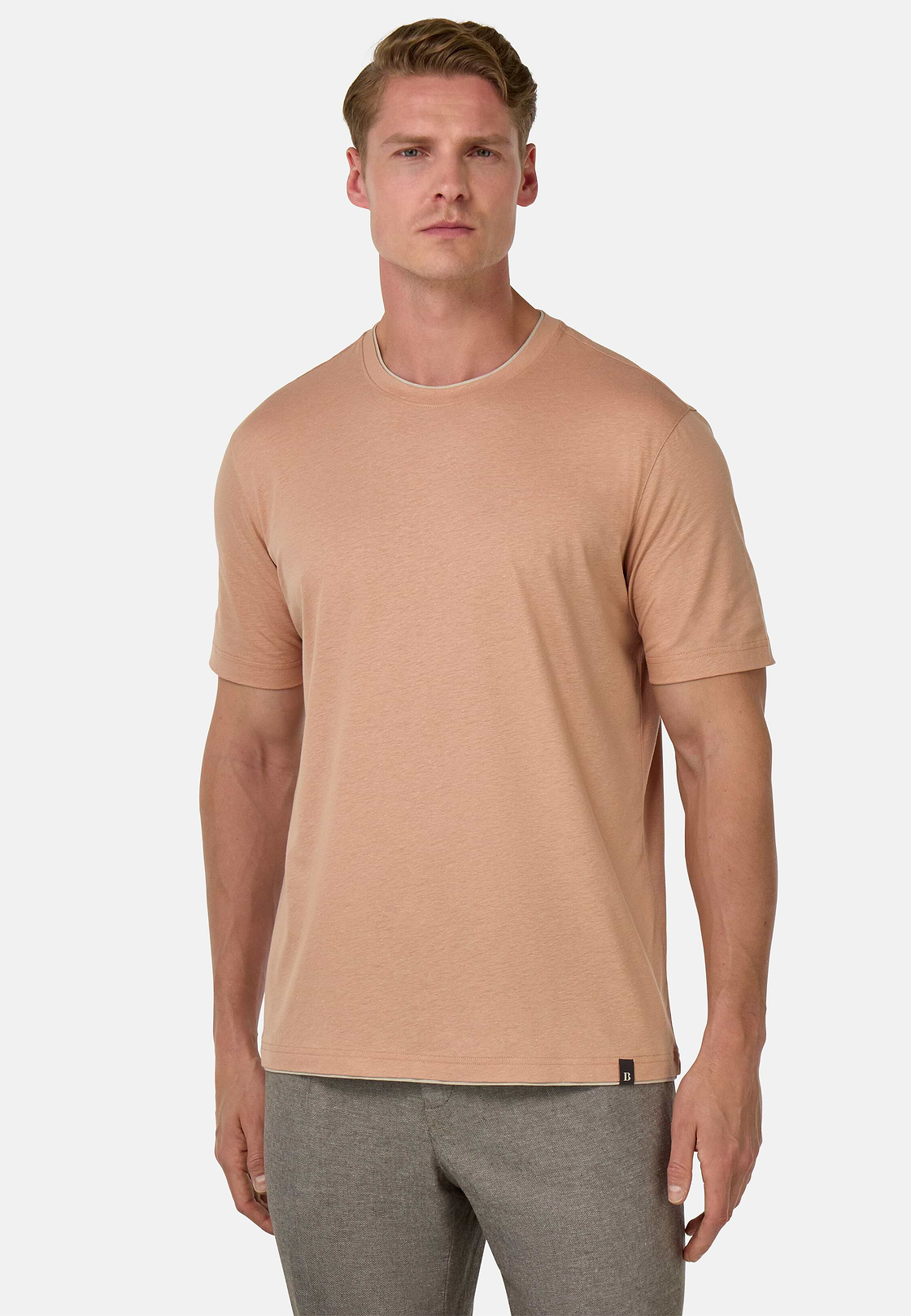 Cotton, Tencel and Hemp T-Shirt, Rot, hi-res