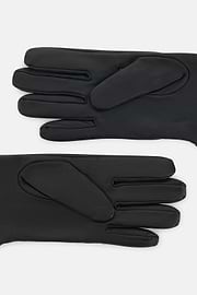 Leather Gloves, Black, thumb, 2