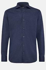 Regular Fit Cotton Jersey Polo Shirt, Navy blue, hi-res
