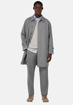 Pea Coat In Technical Wool