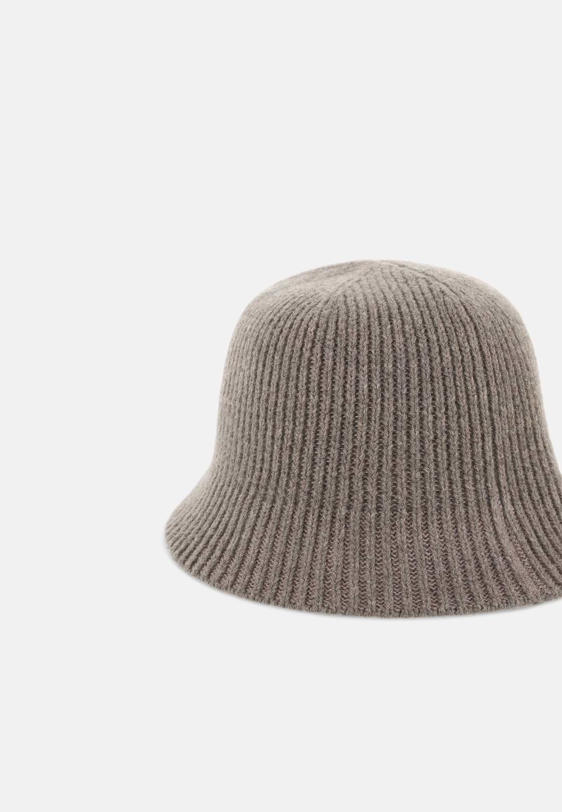 Hat in Wool Cashmere Blend, Taupe, hi-res, 3
