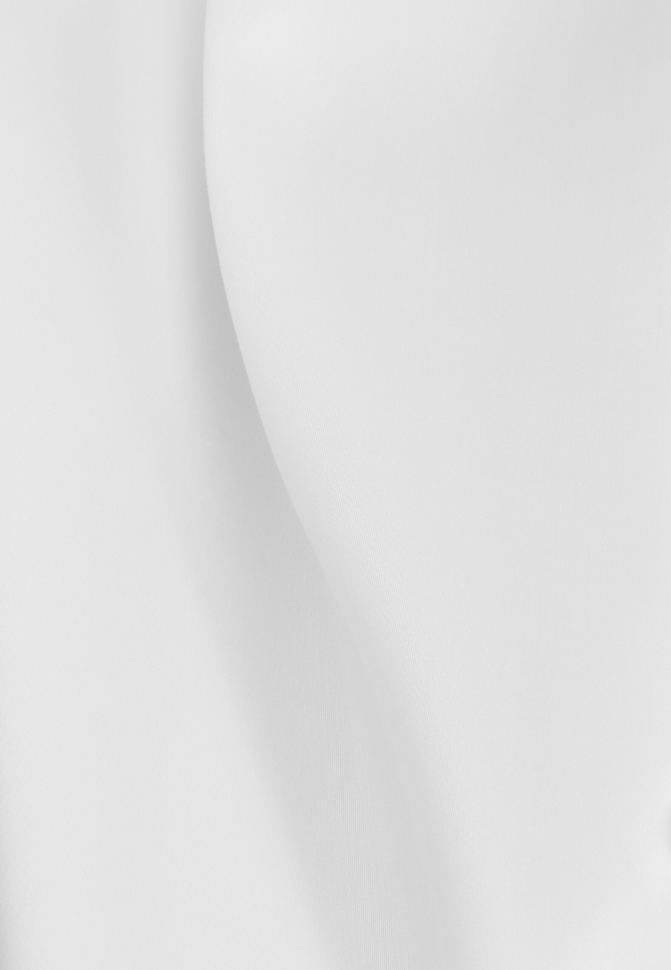 Camicia In Raso Di Cotone Slim Fit, Bianco, hi-res, 5