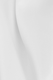 Camicia In Raso Di Cotone Slim Fit, Bianco, thumb, 5