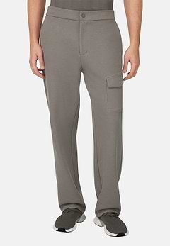 Pantaloni In Scuba Pique Misto Cotone