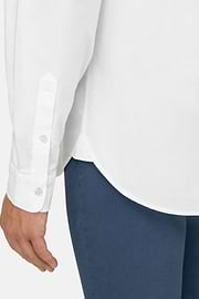 Camicia In Oxford Di Cotone Regular Fit, Bianco, thumb, 4