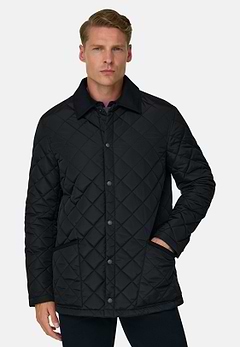 Peacoat Padded in Technical Fabric