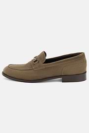 Wildleder-Mokassin, Taupe, thumb, 1