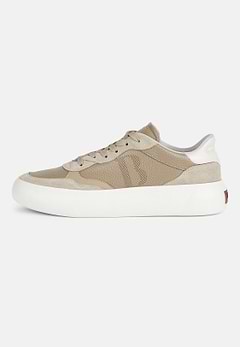Sneakers En Cuir Foulonné Avec Logo