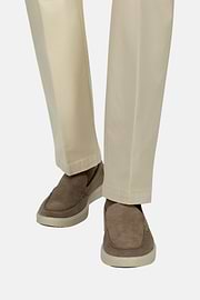 Mocassins Stratus En Daim, Taupe, thumb, 2