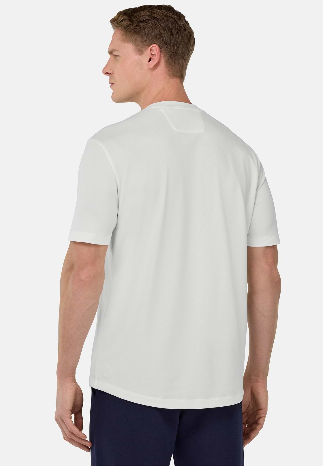 T-shirt En Piqué Performant S.Cafè®, Blanc, hi-res