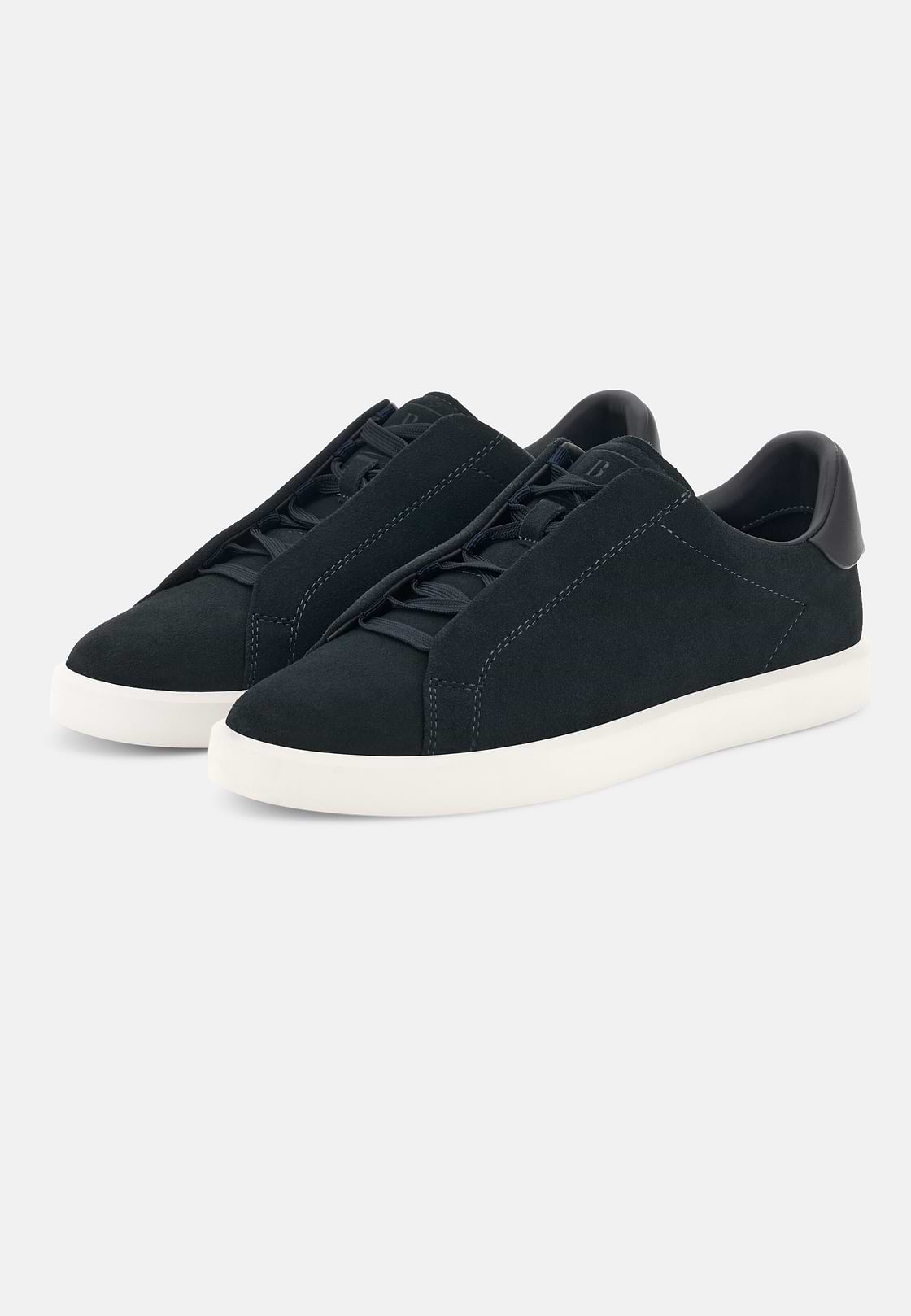 Sneakers Essence Aus Wildleder, Navy blau, hi-res, 3