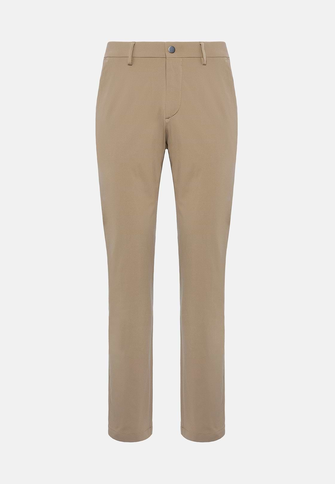 Pantalón De Nailon Elástico B Tech, Beige, hi-res