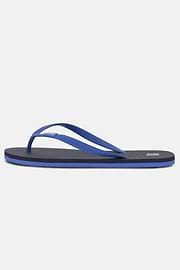 Tongs En Caoutchouc, Bleu, hi-res