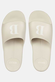 Logo slipper in Eva, Sand, hi-res