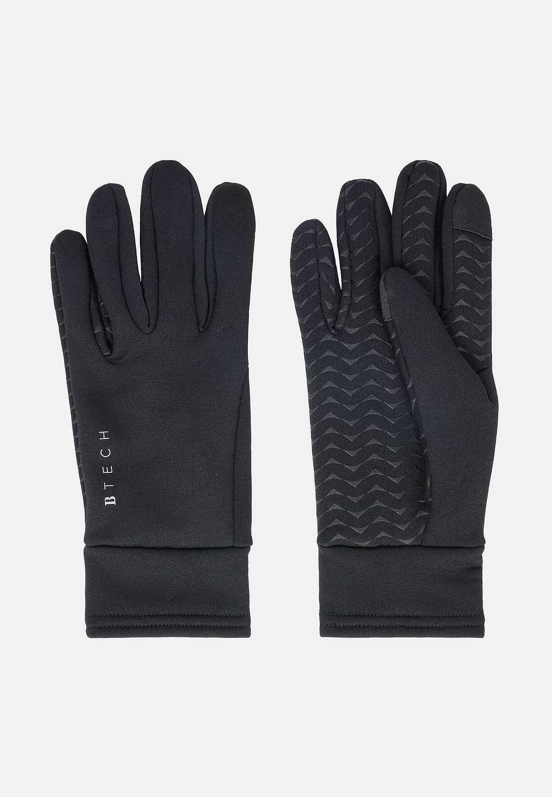 Gants En Tissu Technique, Noir, hi-res