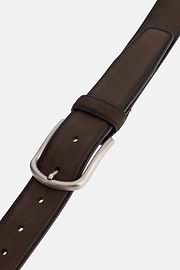 Pasek z nubuku, Brown, thumb, 3