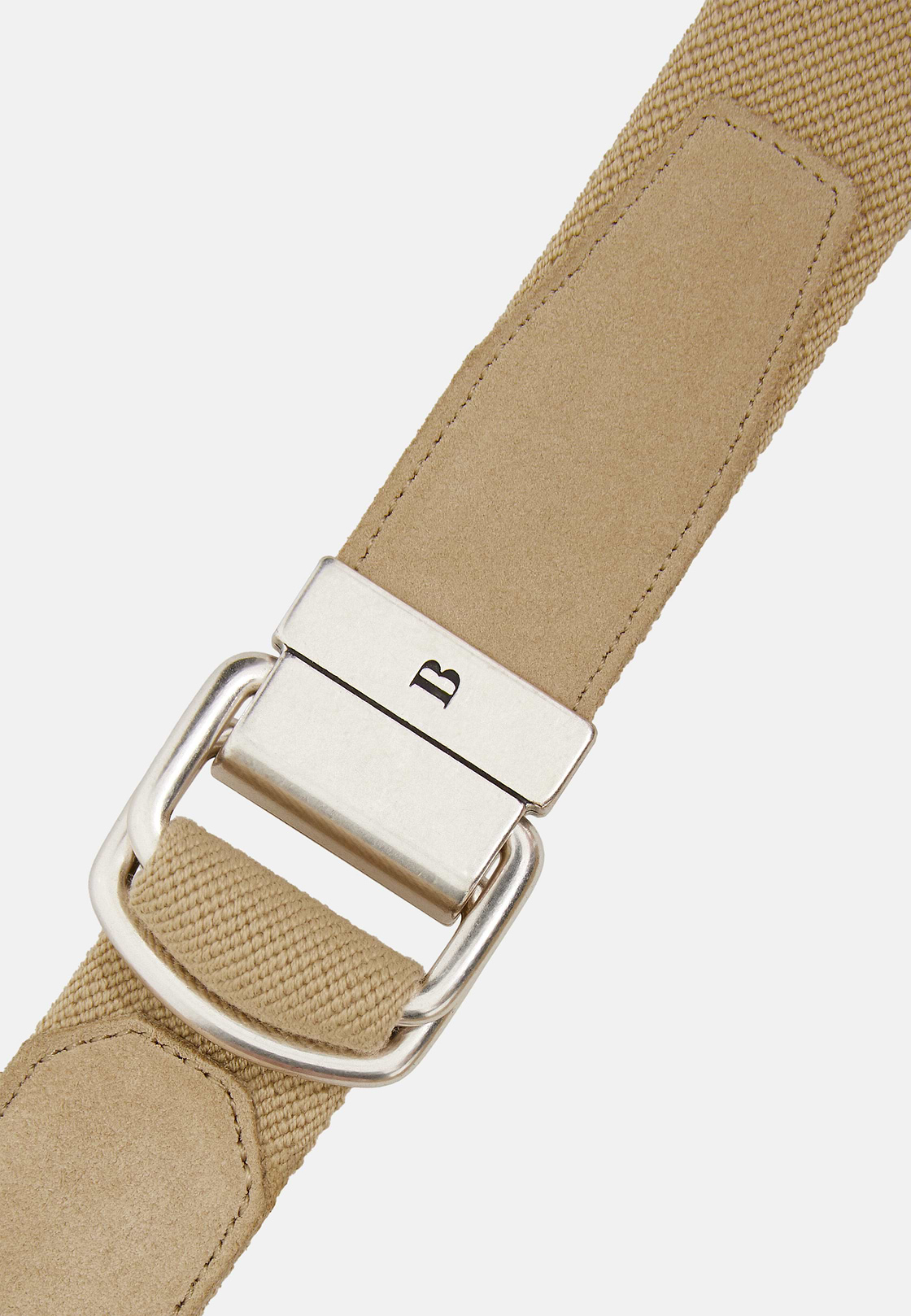 Ceinture Ruban Élastique., Beige, hi-res