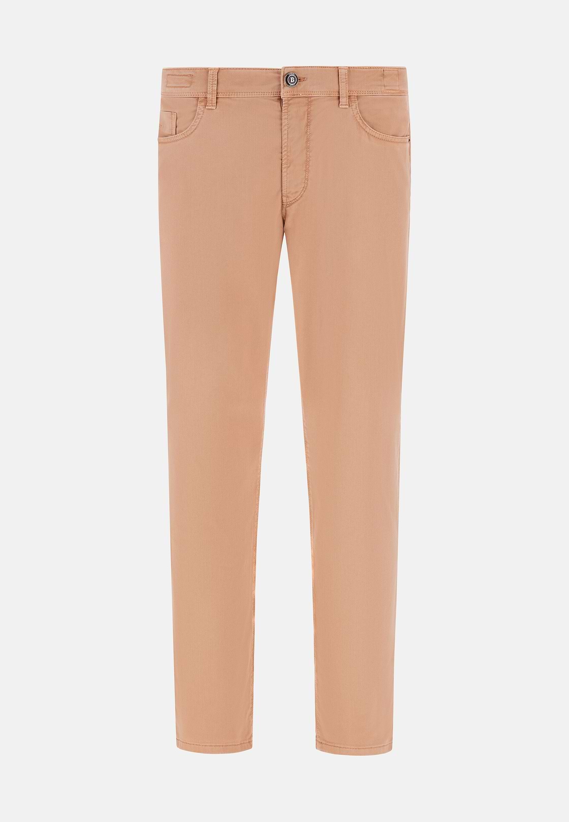 Stretch Cotton/Tencel Jeans, Rot, hi-res