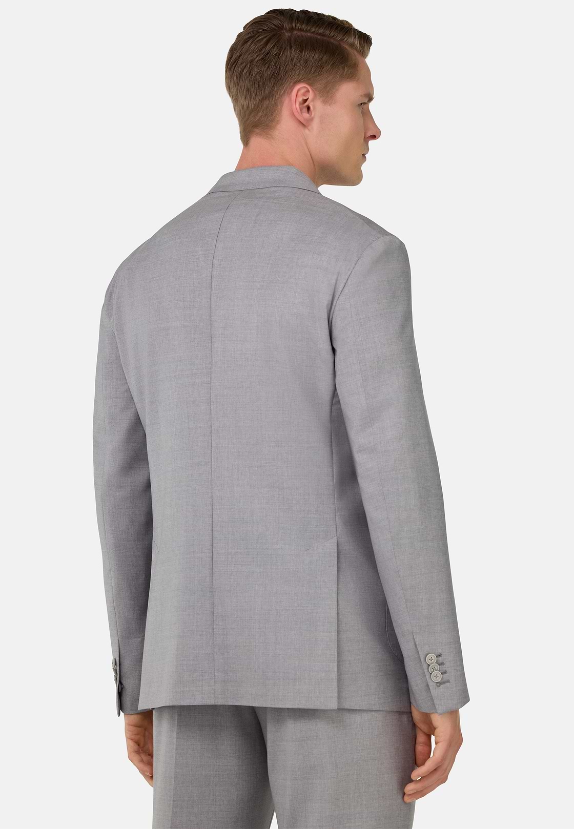 B Aria Light Grey Wool Jacket, Light grey, hi-res