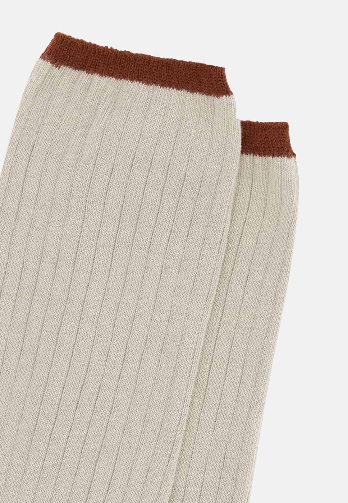 Ribbed Socks, Ice, hi-res, 3