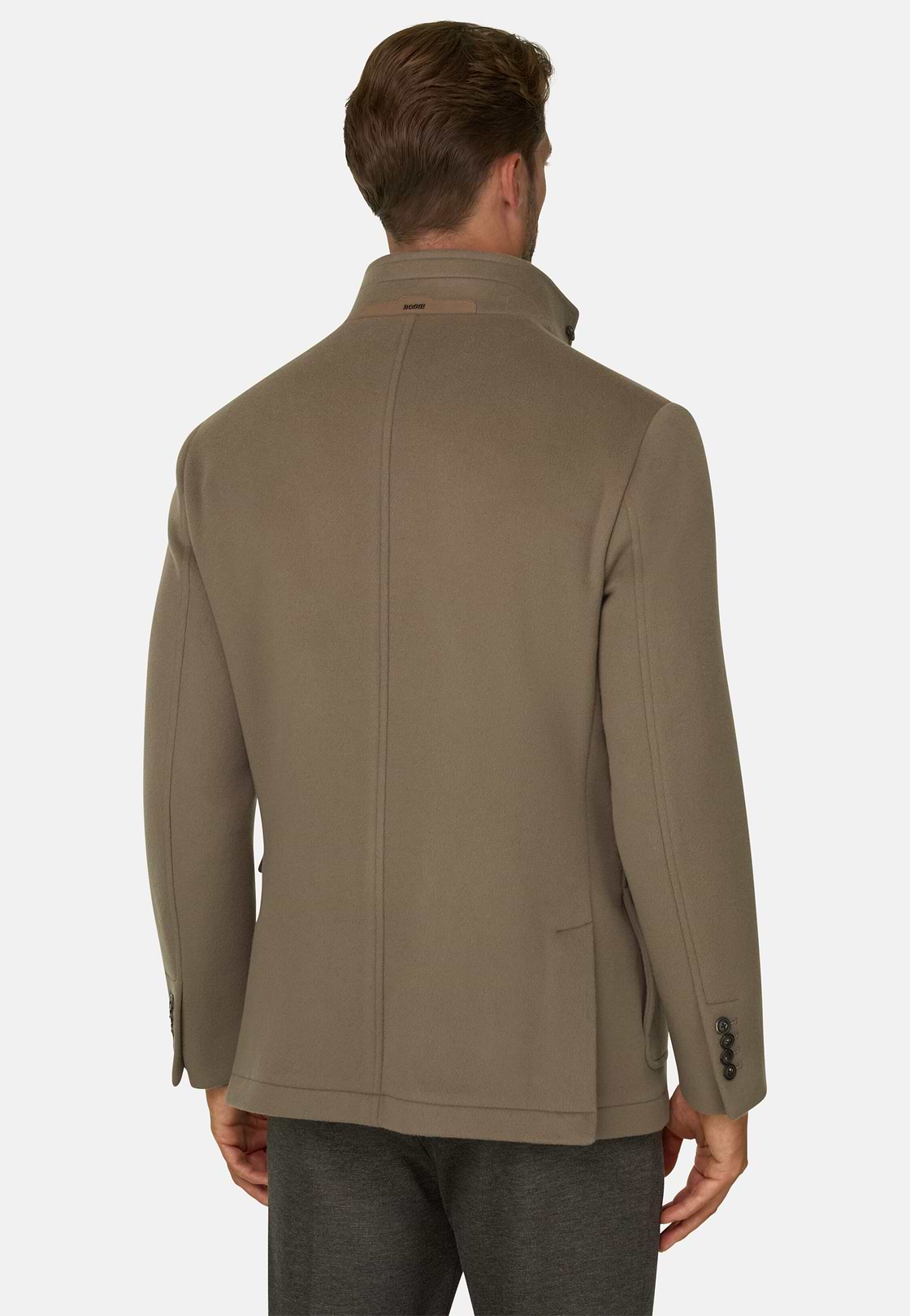 Peacoat in Wool, CAML, hi-res, 4