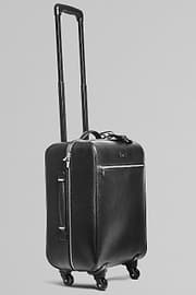 Caviar Leather Trolley Suitcase, , thumb, 2