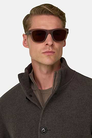 Jacket in Wool Blend, Taupe, thumb, 5