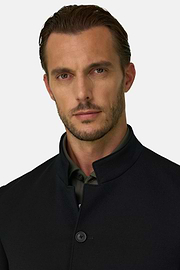 Blazer Diagonal Wool Blend B Tech, Black, thumb, 3