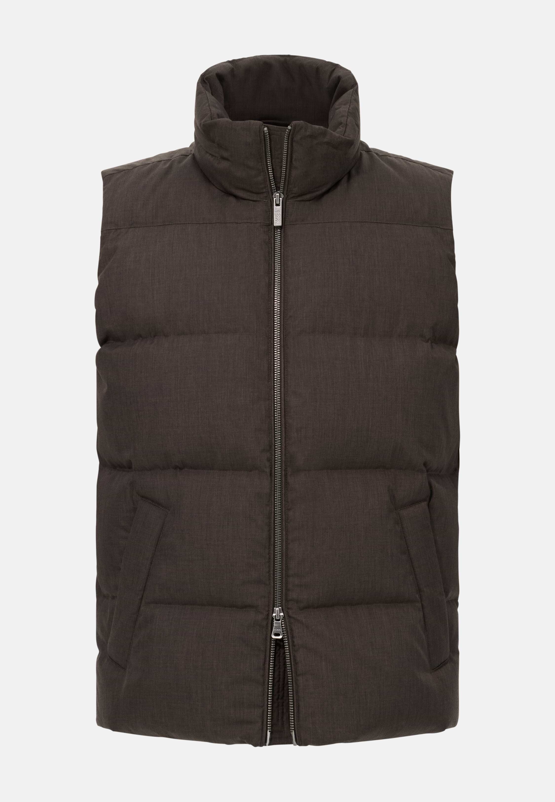Men's Gilet In Technical Fabric With Goose Down | Boggi Milano