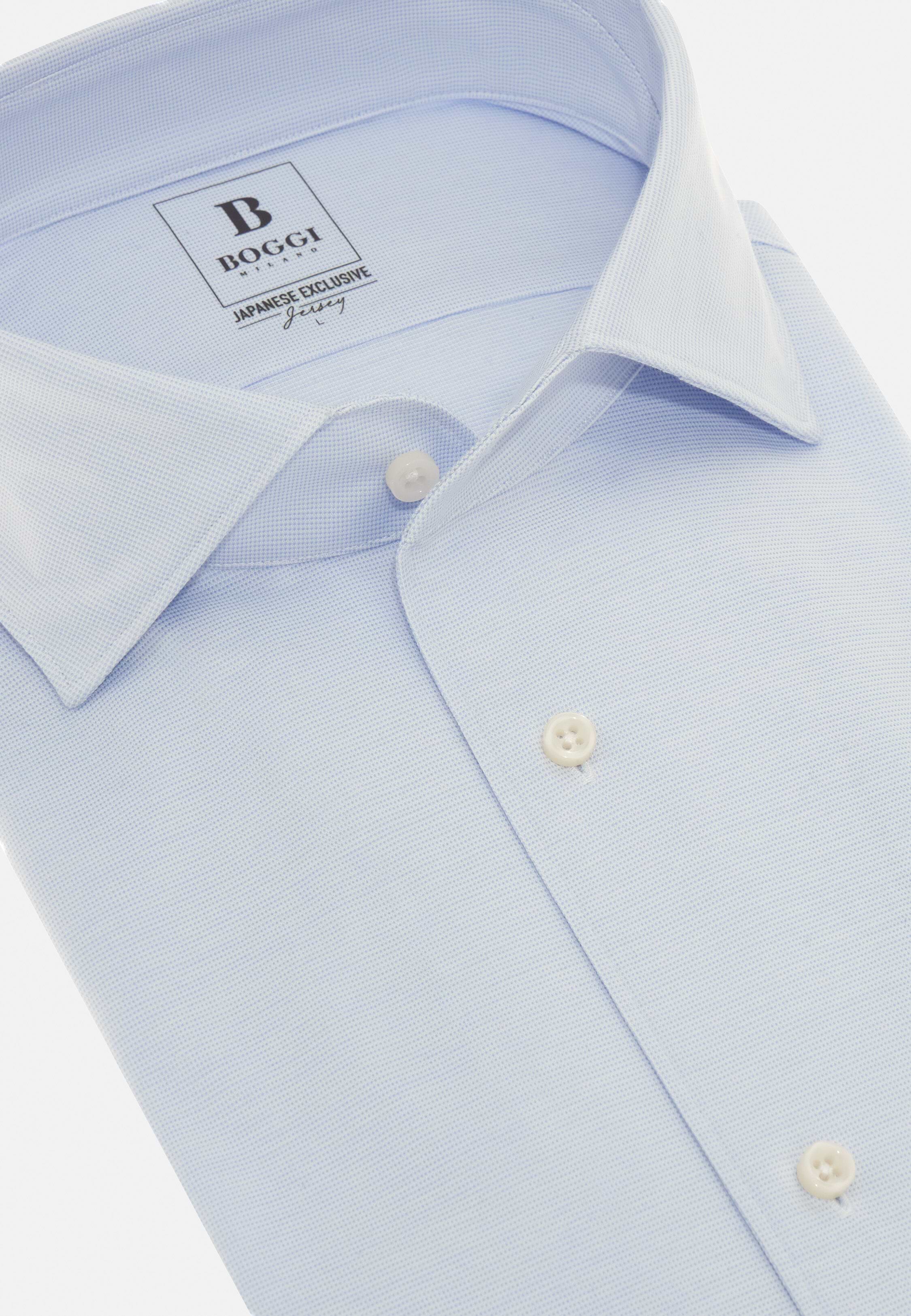 Men's Regular Fit Japanese Jersey Polo Shirt | Boggi Milano