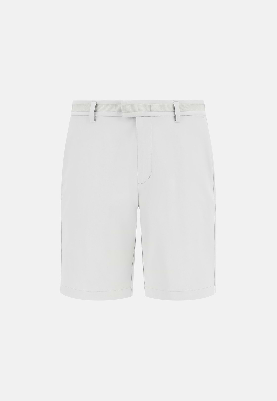 B Tech Stretch Nylon Bermuda Shorts, Ice, hi-res