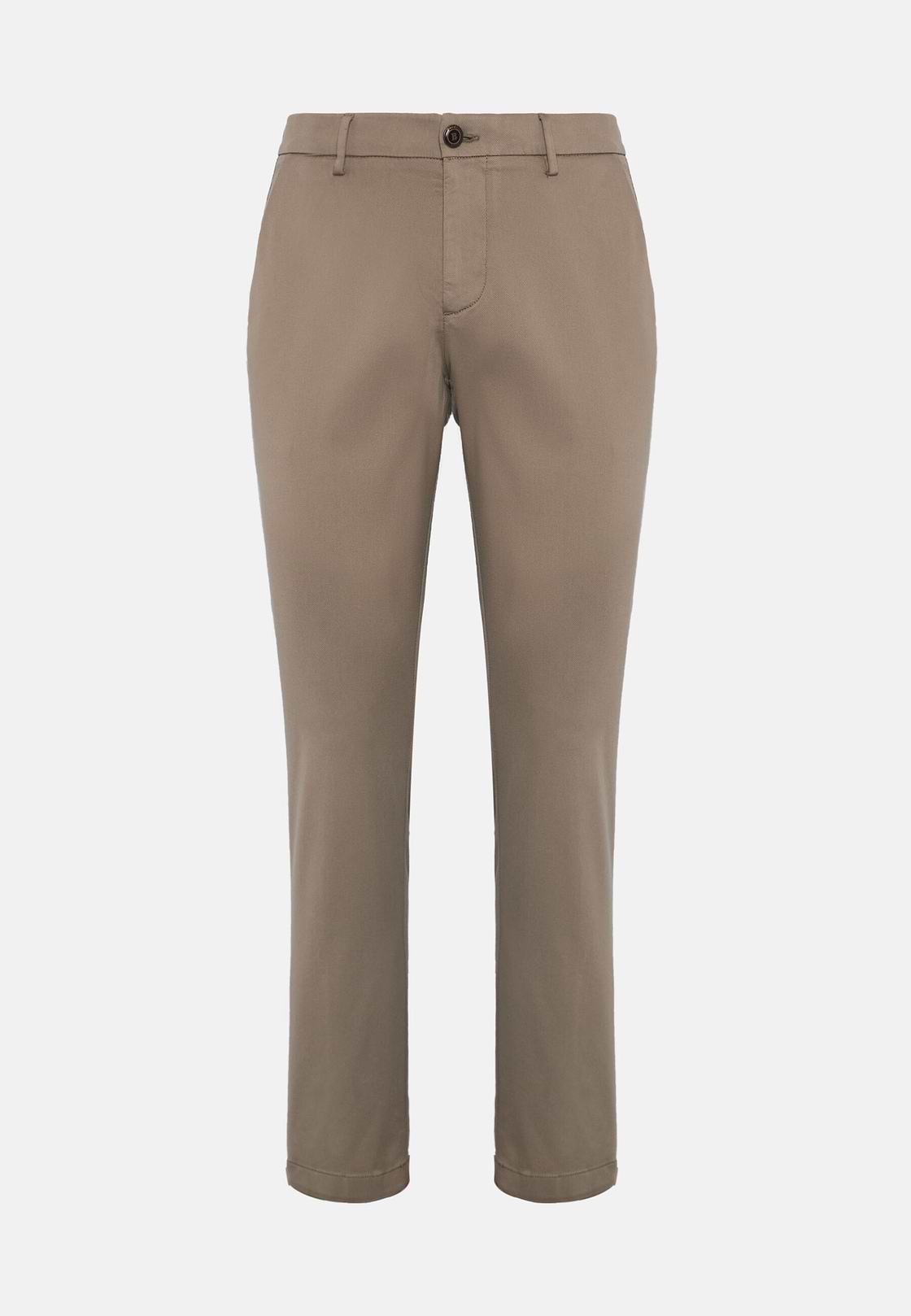 Stretch Cotton/Tencel Pants, Taupe, hi-res
