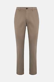 Stretch Cotton/Tencel Pants, Taupe, hi-res