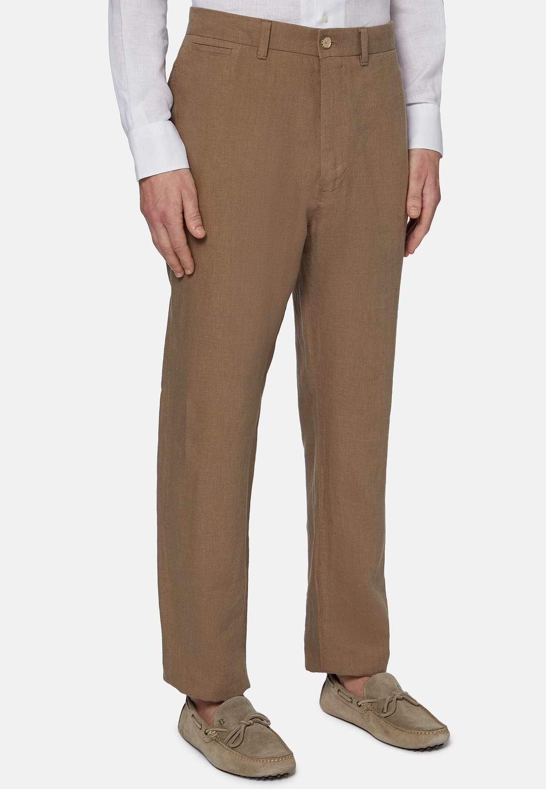 Linen Pants, Taupe, hi-res