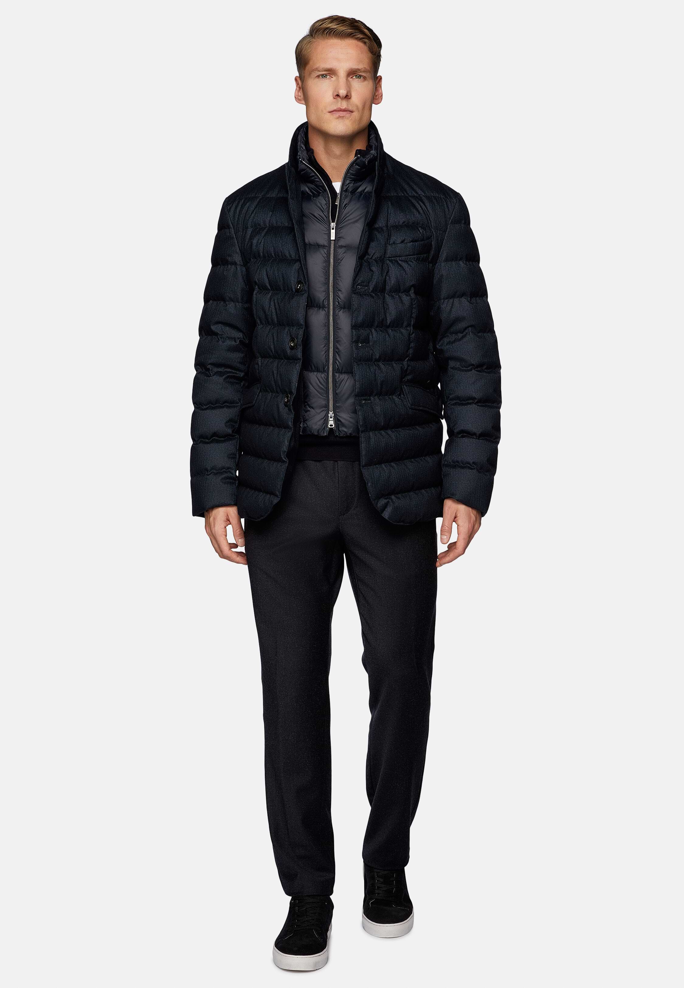 Down jacket water resistant outlet