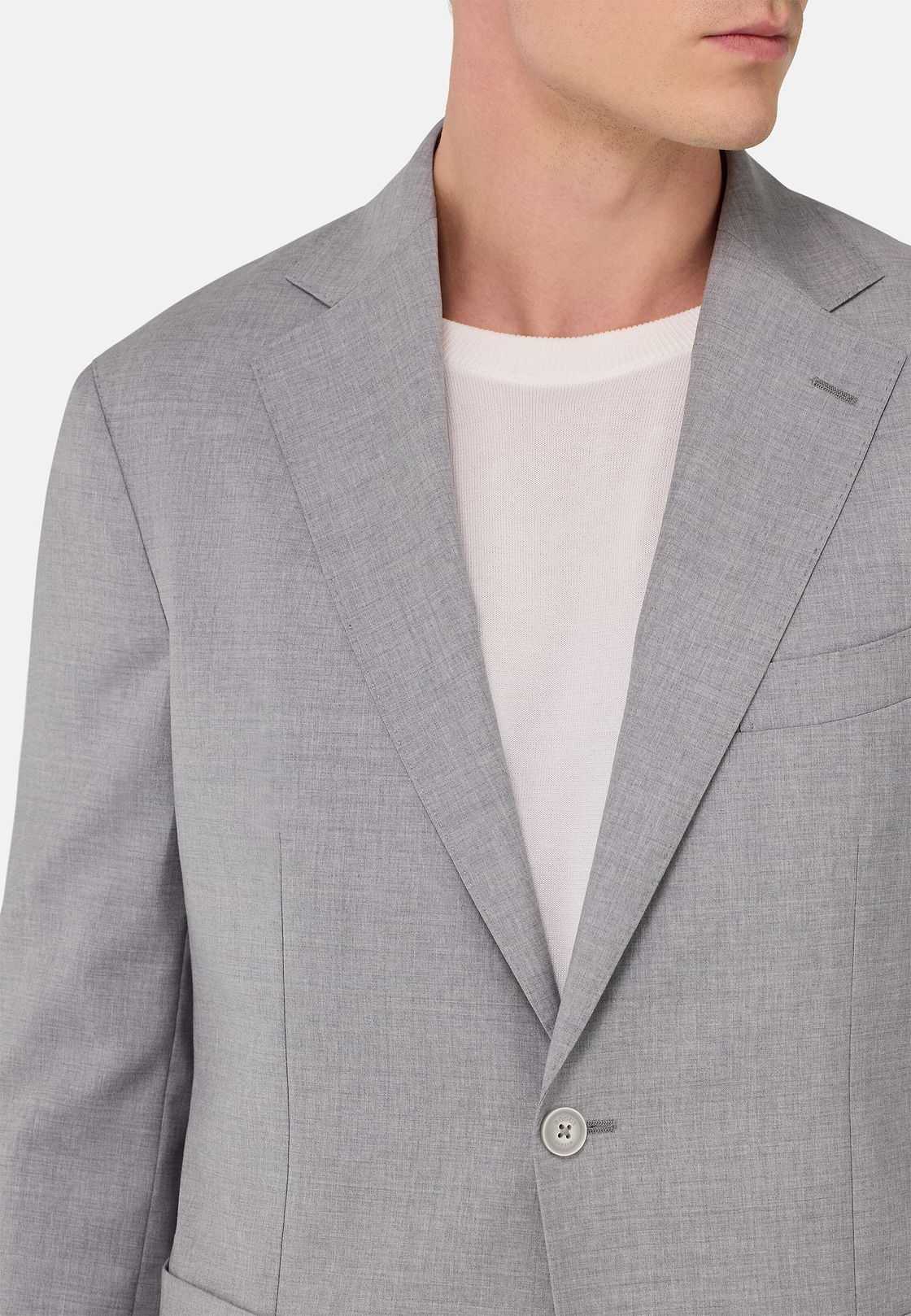 B Aria Light Grey Wool Jacket, Light grey, hi-res